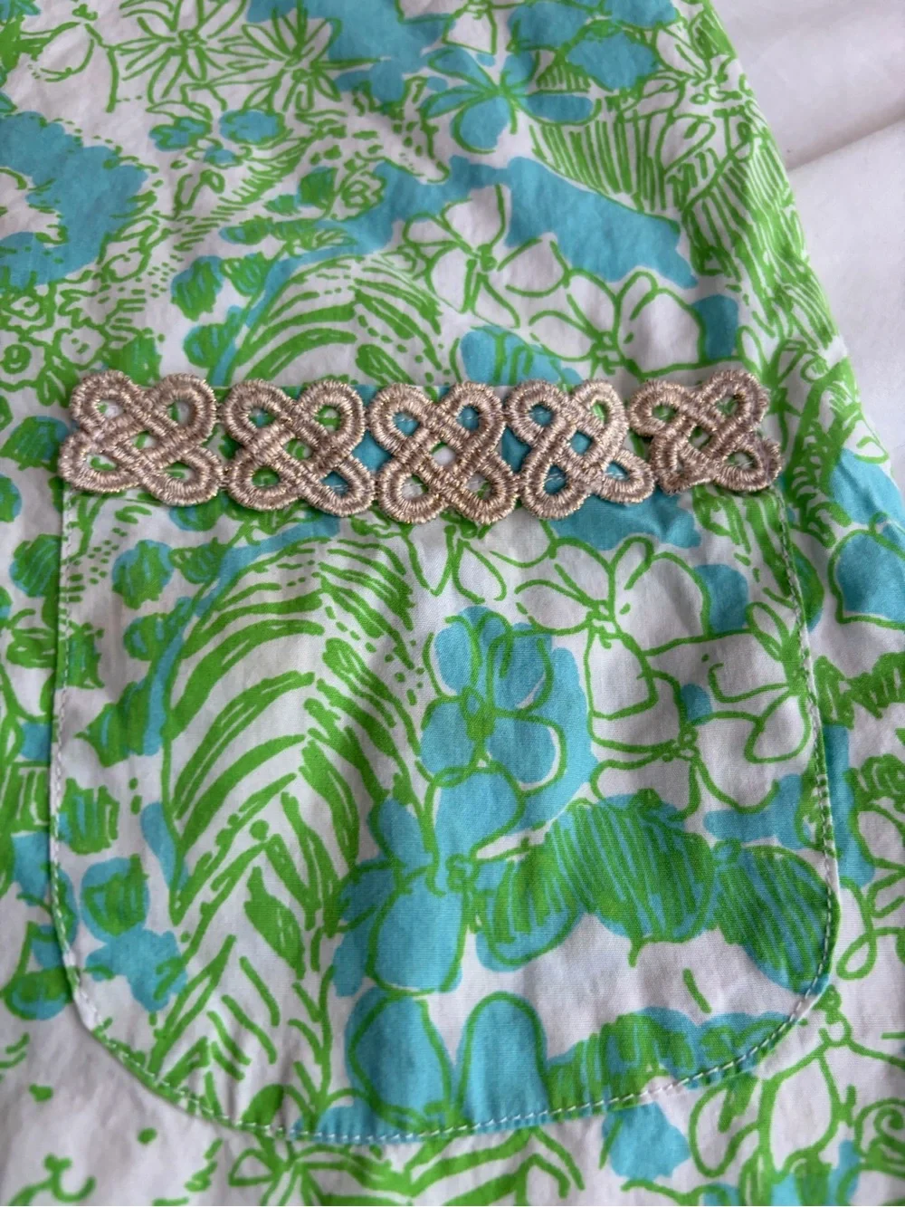 Lilly Pulitzer It's a Zoo Dress Girls Size 8